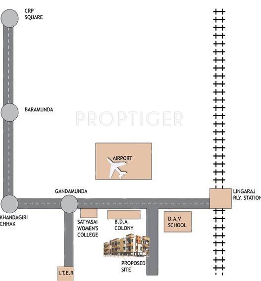 Images for Location Plan of Ansu Binodini Complex