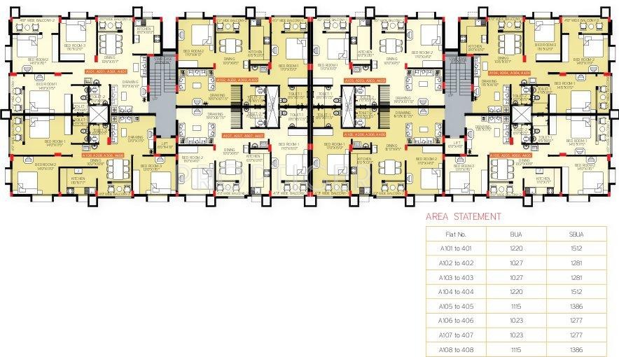 Images for Cluster Plan of Panda Nageswar Residency