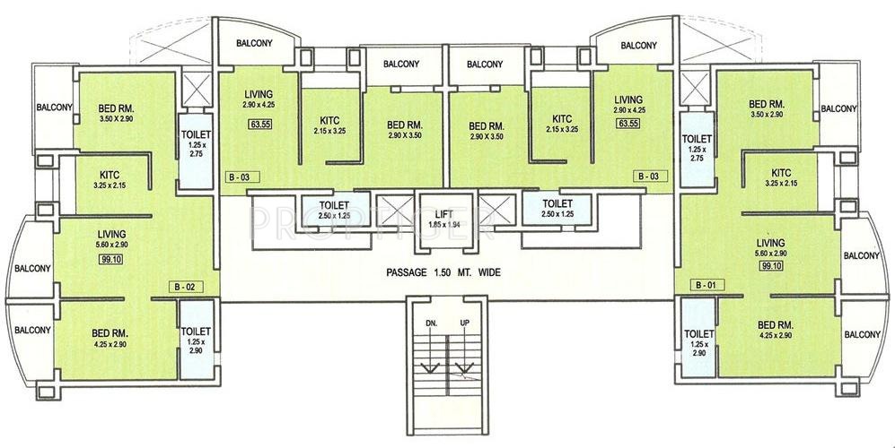  heritage princess Block A Cluster Plan