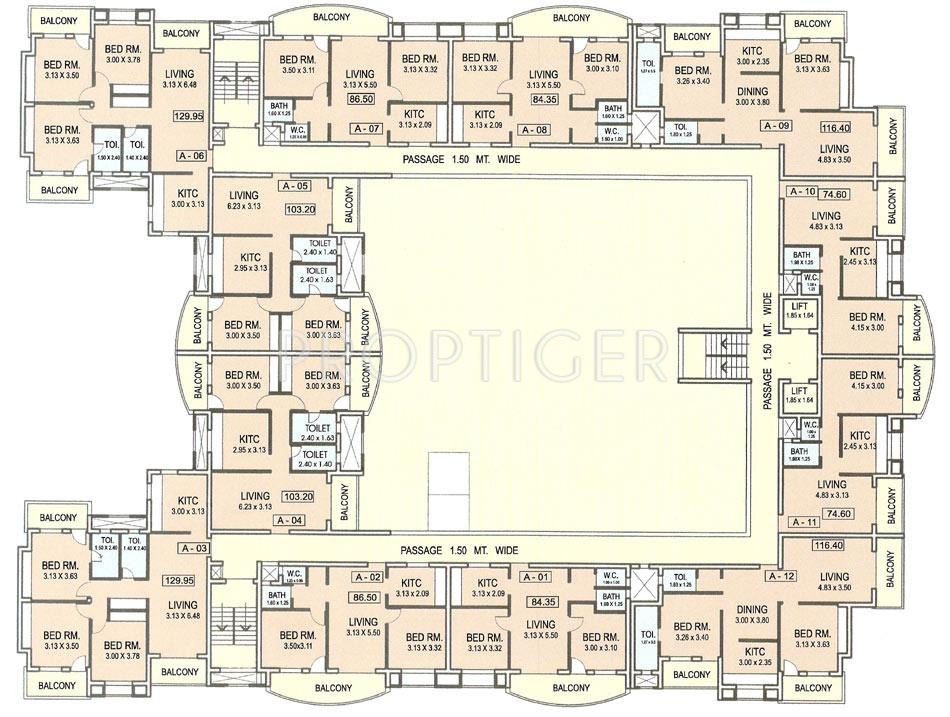  heritage princess Block B Cluster Plan