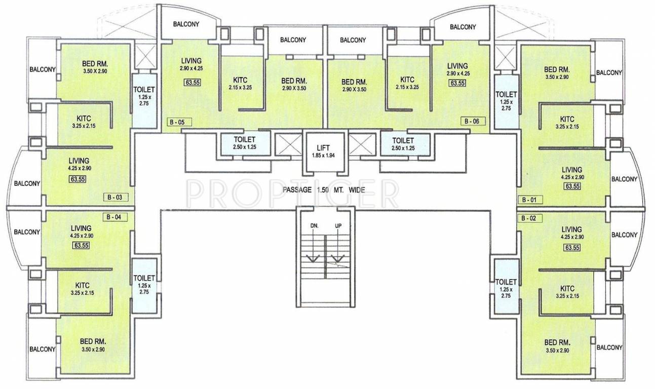  heritage princess Block B Cluster Plan