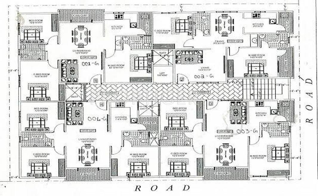 Images for Cluster Plan of Sri Balaji Estate Sri Balaji Residency