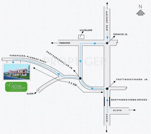  green-meadows-apartment Images for Location Plan of Ambady Green Meadows Apartment