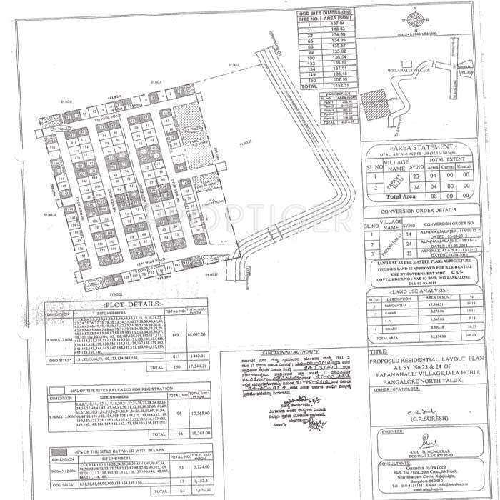 Images for Layout Plan of Charigan Jala Residency