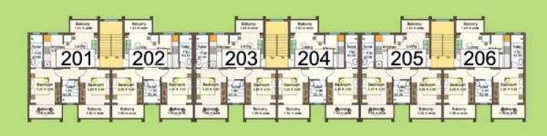 Cluster Plan 2nd Floor Aquarius Kda Developers Four Seasons Phase III Cluster Plan 2nd Floor