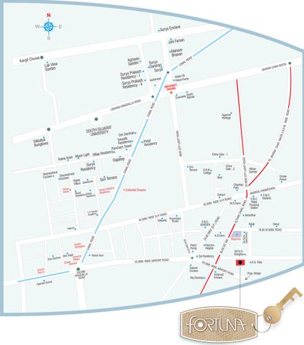  fortuna Images for Location Plan of Ravani Fortuna