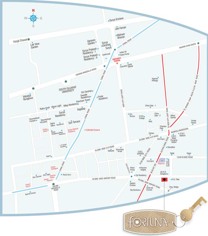  fortuna Images for Location Plan of Ravani Fortuna