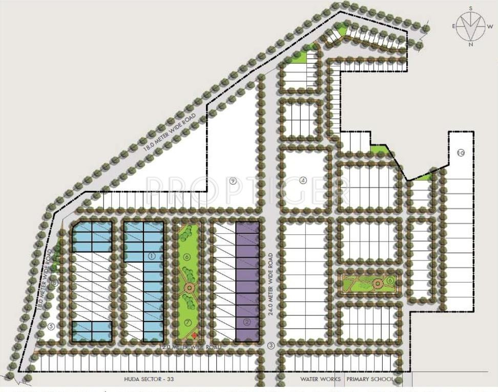 Images for Layout Plan of Aegis Gold Grande