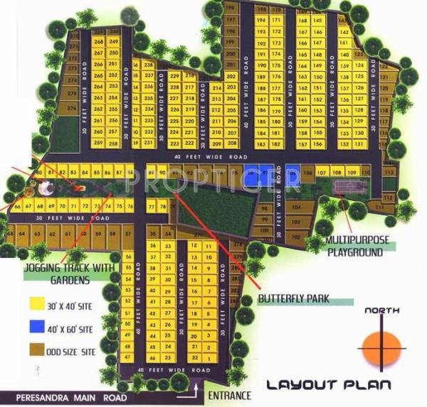 Images for Layout Plan of Charigan Shreshta Residency