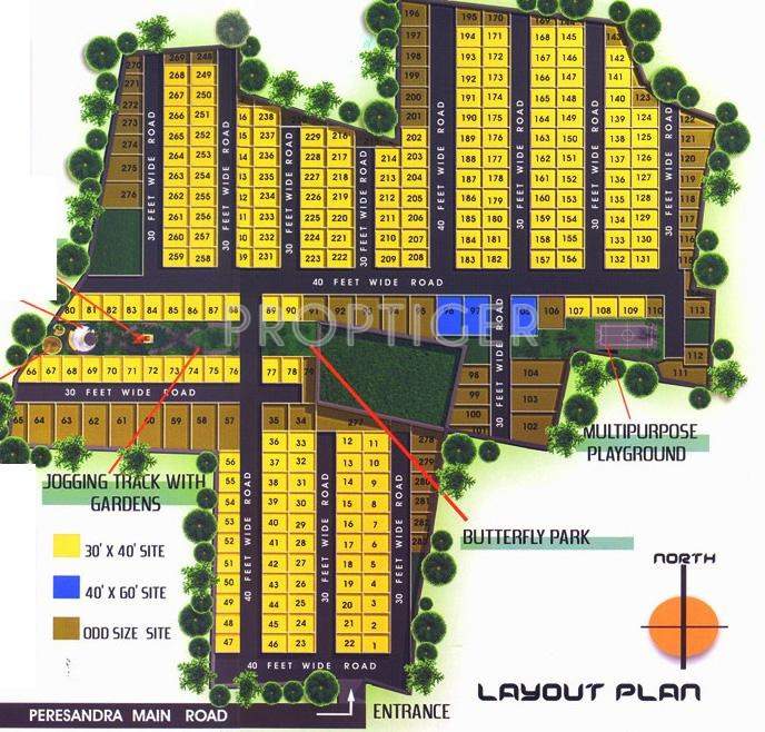 Images for Layout Plan of Charigan Shreshta Residency