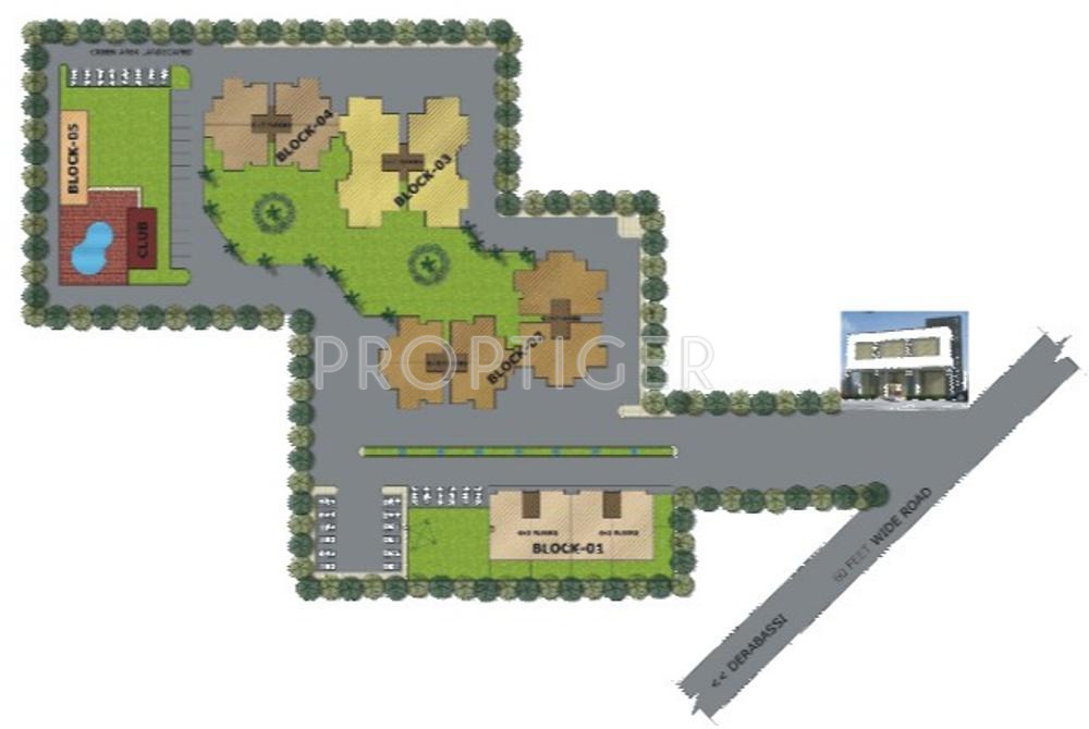 Images for Layout Plan of Palm Heights Private Limited Heights