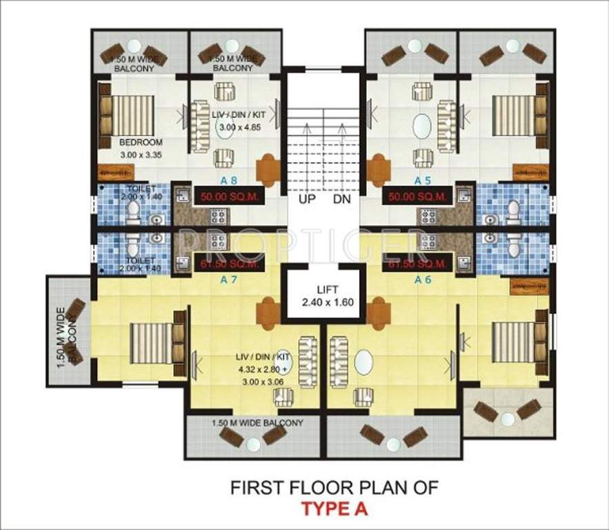 Images for Cluster Plan of B and F Ivy Retreat