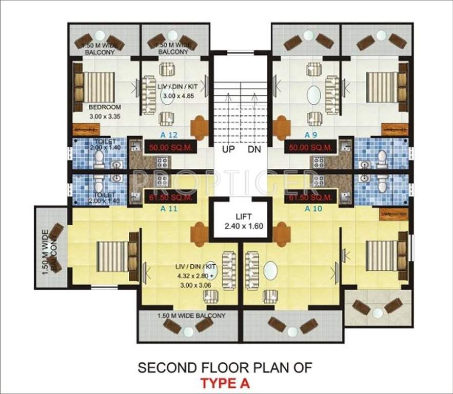 Images for Cluster Plan of B and F Ivy Retreat