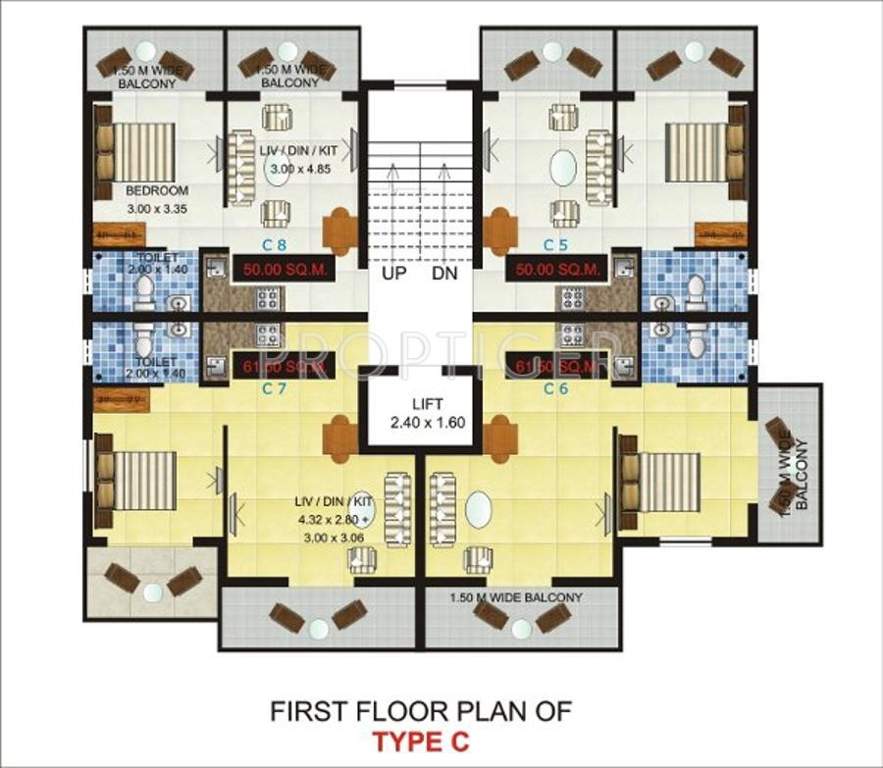 Images for Cluster Plan of B and F Ivy Retreat
