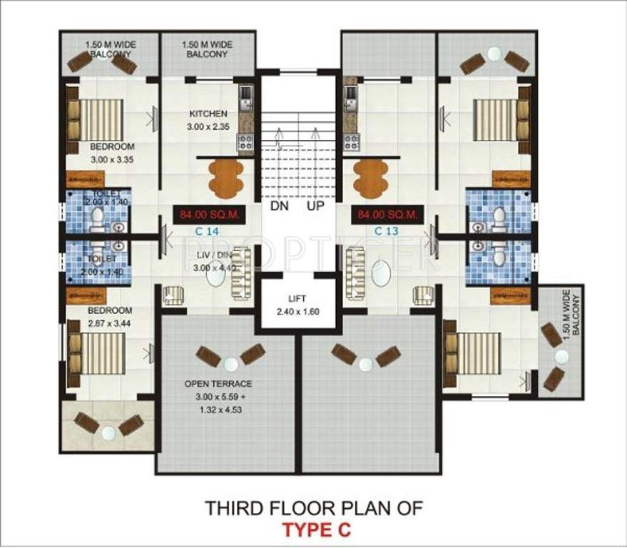 Images for Cluster Plan of B and F Ivy Retreat