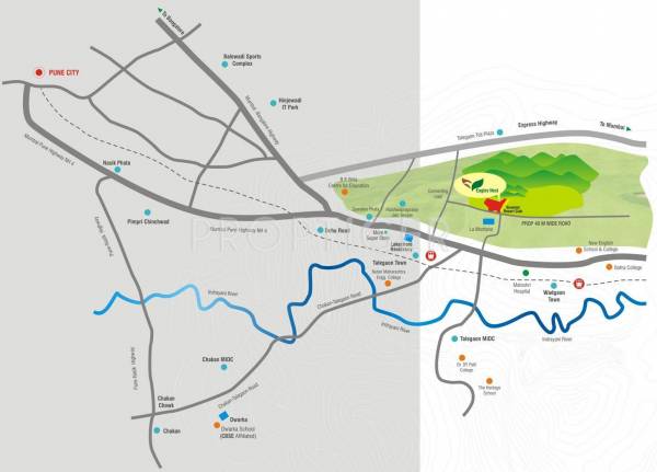 Images for Location Plan of Naiknavare Eagles Nest Villa