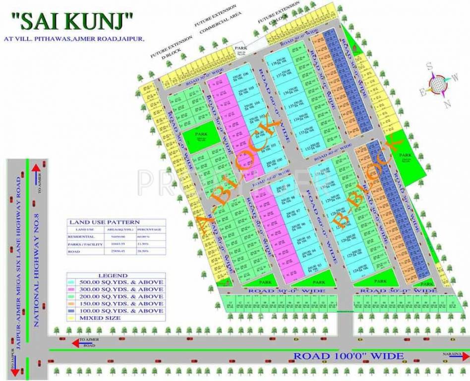 Sai Nath Group Kunj Layout Plan