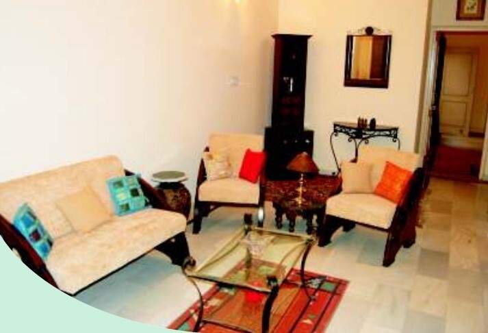 gulmohar city extension villas Living Area