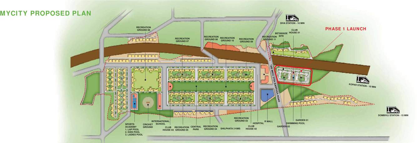 my city Images for Master Plan of Runwal My City