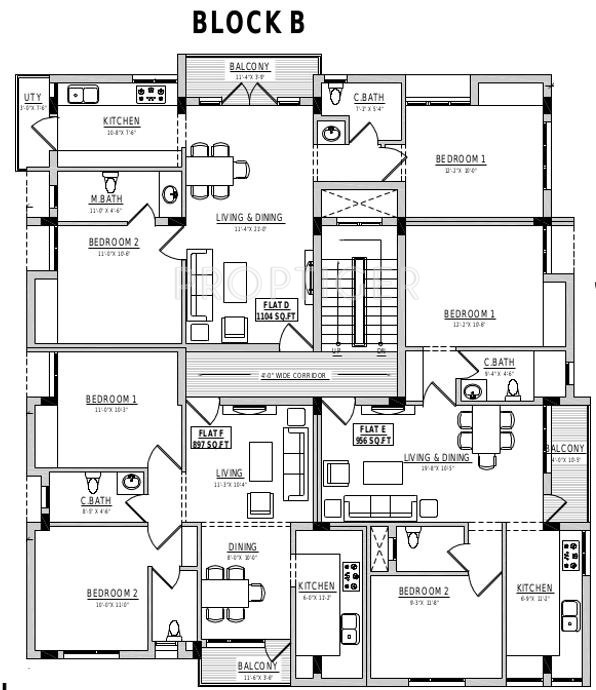Images for Cluster Plan of Rahul Temple View