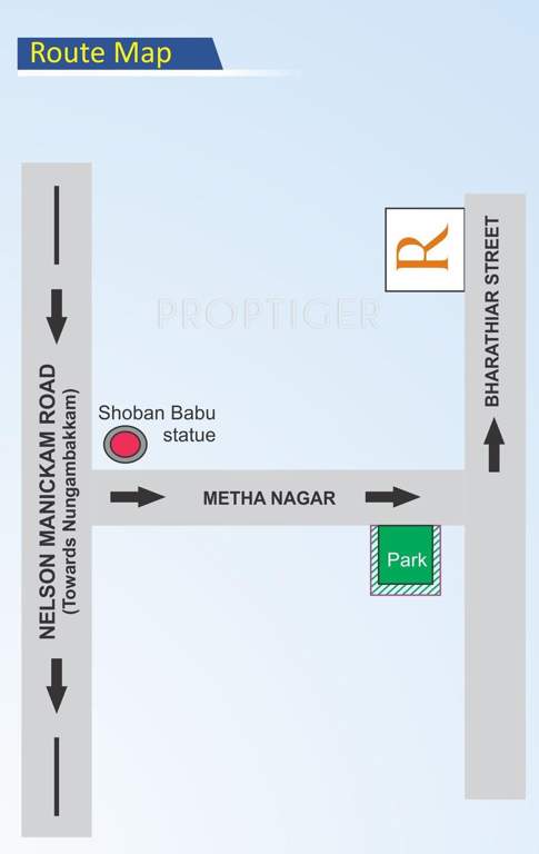 Images for Location Plan of Rahul Harmony