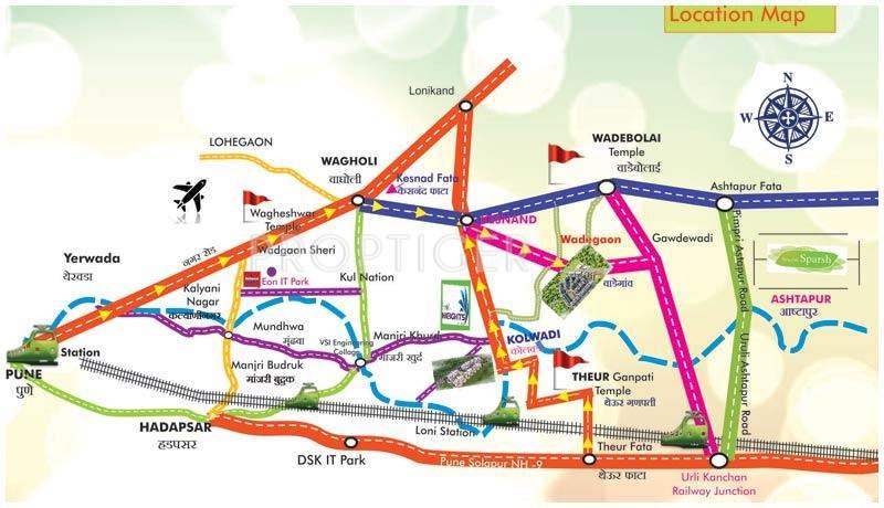 Images for Location Plan of WS Srushti Regency Villa