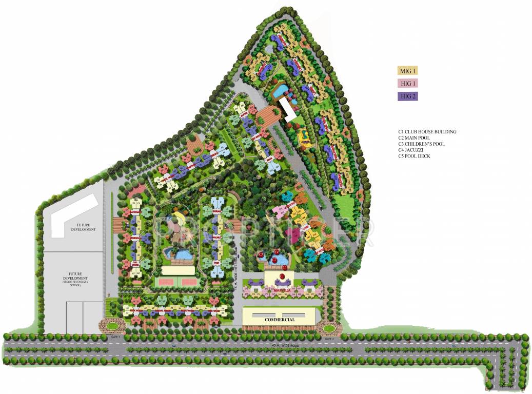 Images for Master Plan of Mahagun Marvella