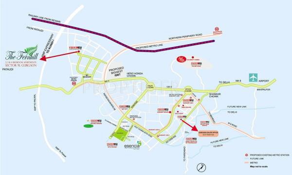 Images for Location Plan of Ansal The Fernhill Villa