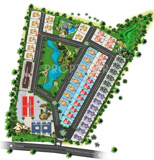 Images for Site Plan of Montag Greens Villas