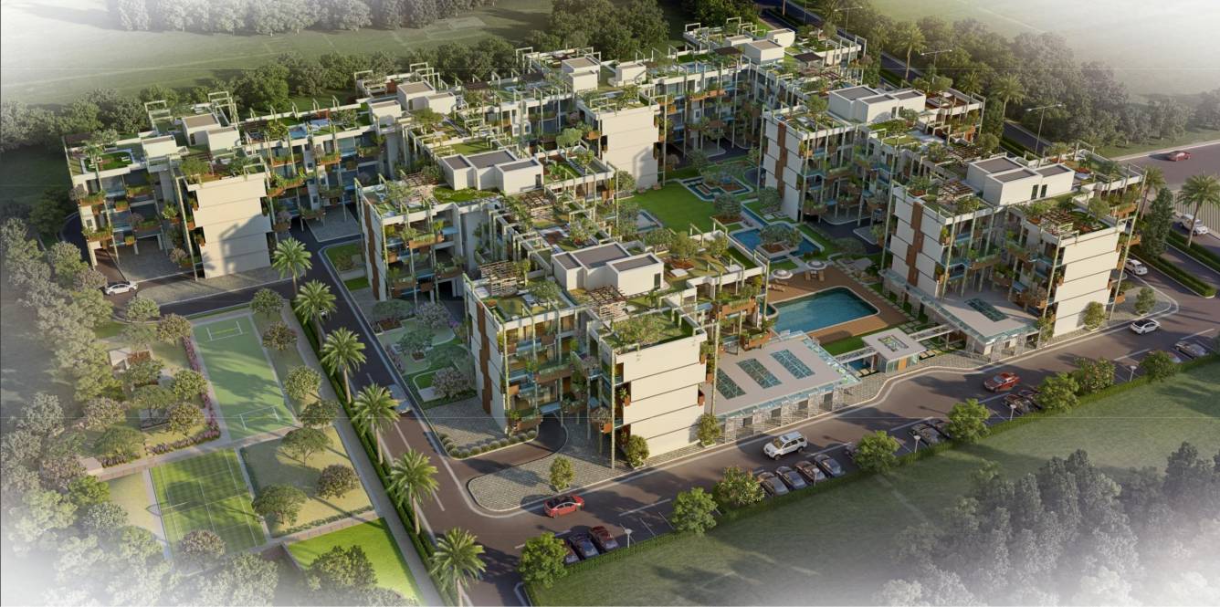 Images for Elevation of Vedic Terrace Heights