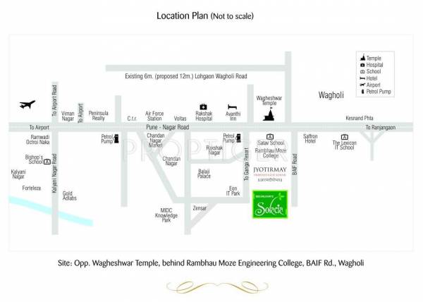 Images for Location Plan of Belvalkar Solacia Villa