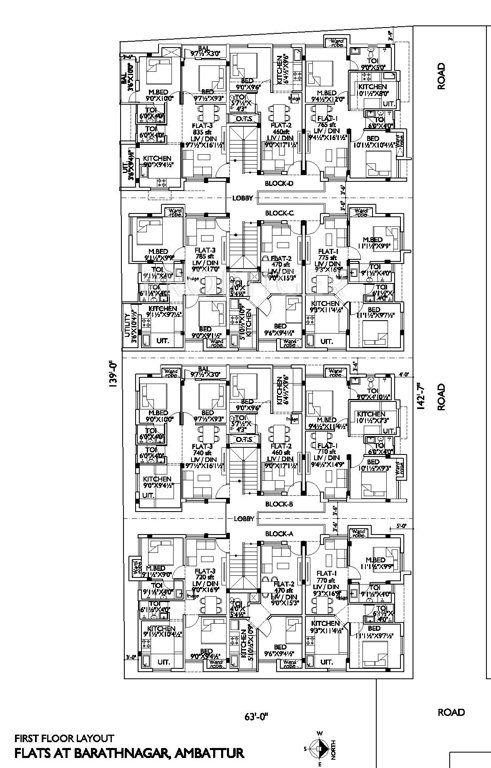 Images for Cluster Plan of Rahul Mahalakshmi Enclave
