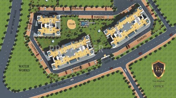 Images for Layout Plan of Universal The Taj Towers Images for Layout Plan of Universal The Taj Towers