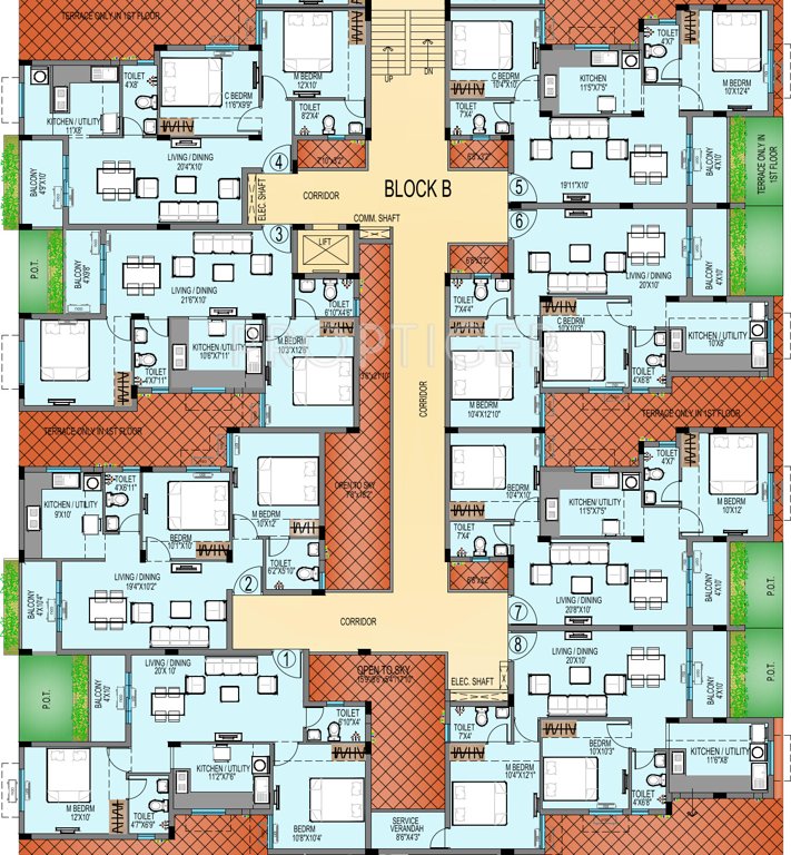  wow Images for Cluster Plan of Urban Tree Wow