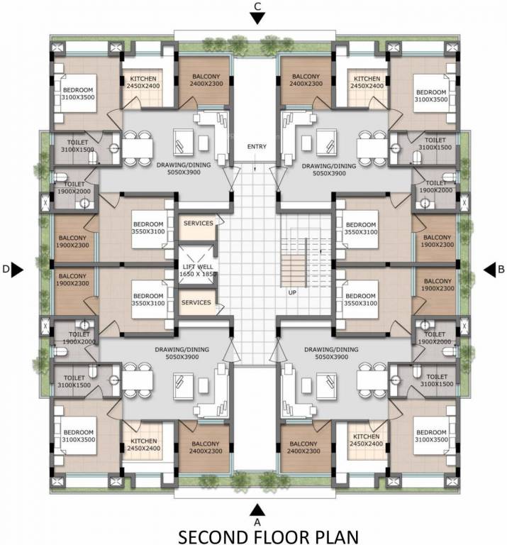 Images for Cluster Plan of Vedic IVY Greens