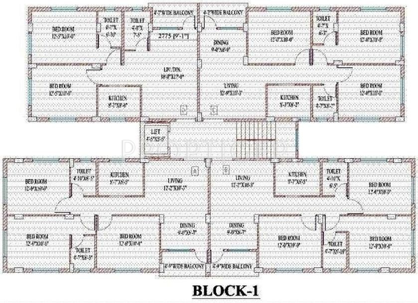  regent Tower 1 Cluster Plan