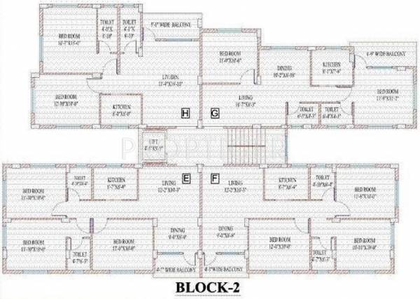  regent Tower 1 Cluster Plan