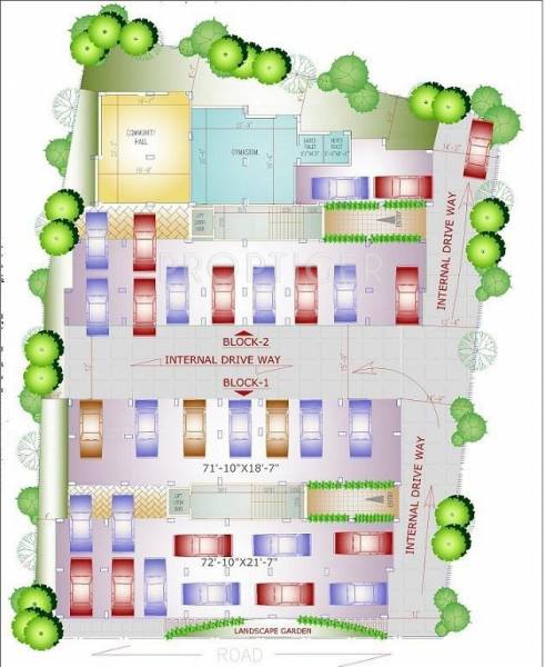  regent Tower 1 Cluster Plan