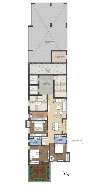 Images for Cluster Plan of Vinayak Blossom County