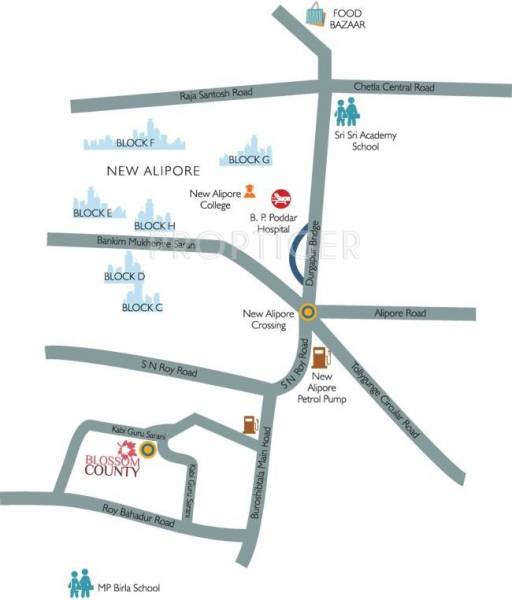 Images for Location Plan of Vinayak Blossom County