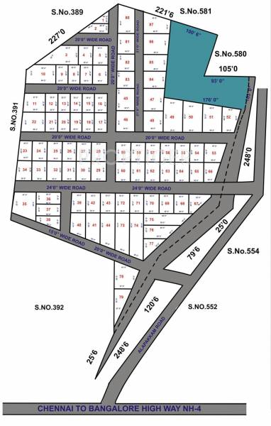 Images for Layout Plan of Wings Foundation Avenue
