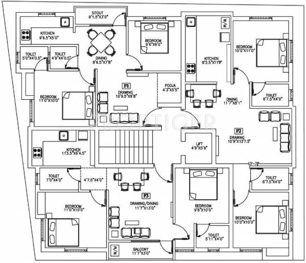 Images for Cluster Plan of RP Mahalaxmi