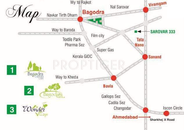 Images for Location Plan of Himgiri Bagodra Garden City