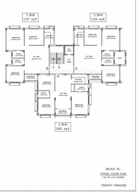  paradise Block C Cluster Plan