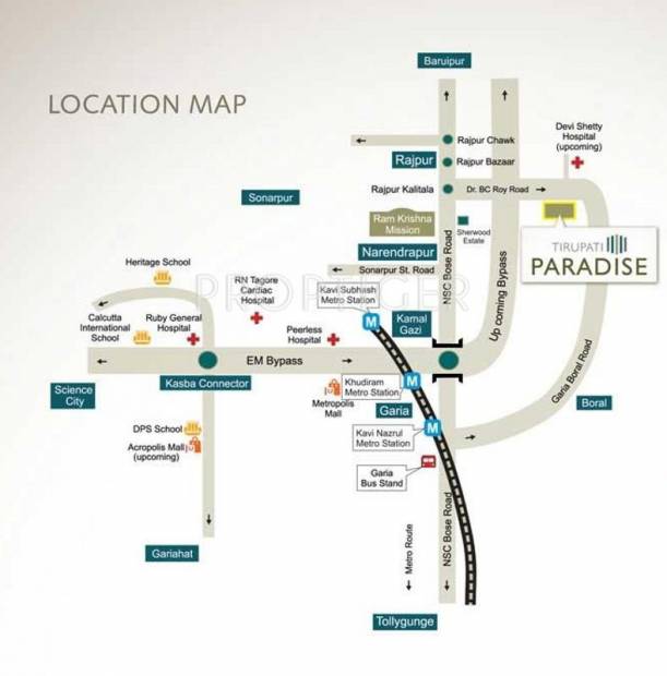  paradise Images for Location Plan of Tirupati Paradise