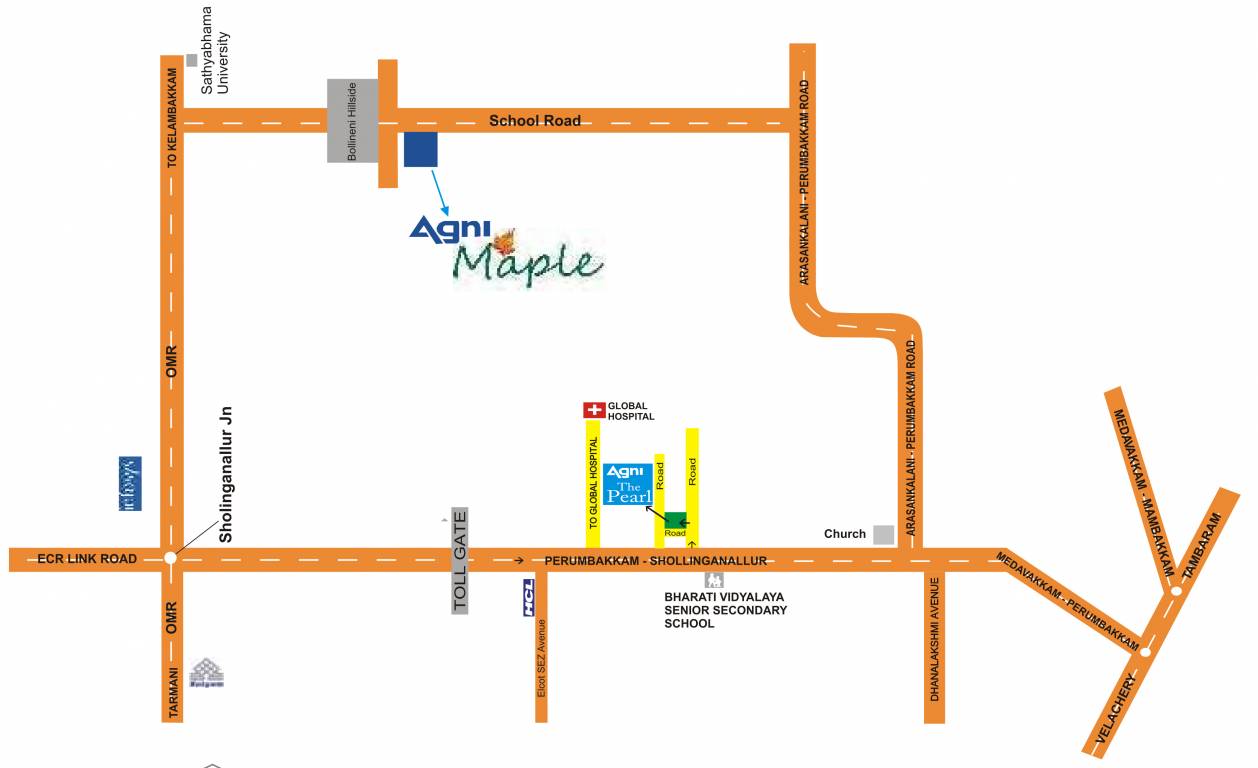  maple Images for Location Plan of Agni Maple