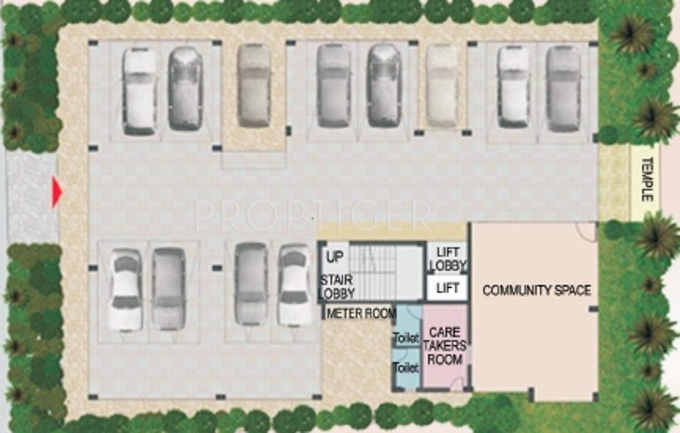 Images for Cluster Plan of Tirupati Awas Tirupati Niwas