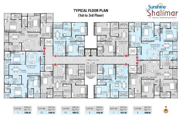 Images for Cluster Plan of Dhanuka Sunshine Shalimar