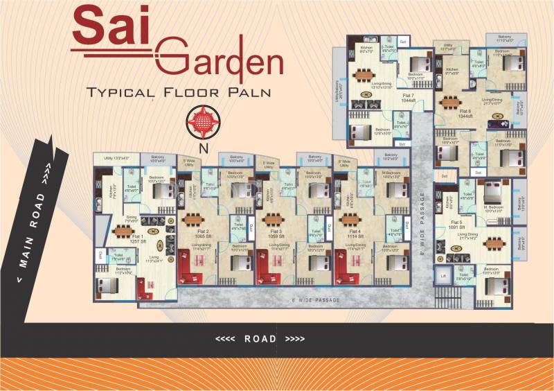 Images for Cluster Plan of BSR Sai Garden