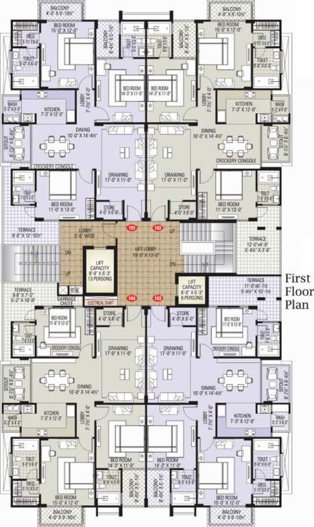 Images for Cluster Plan of Dhanuka Sunshine Kalyan